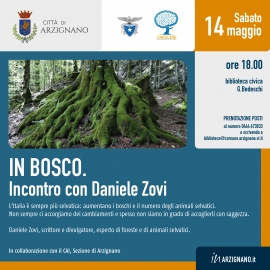 IN BOSCO con DANIELE ZOVI - sabato 14 maggio 2022