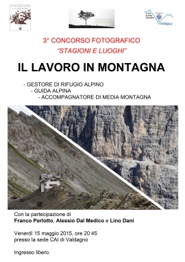 IL LAVORO IN MONTAGNA