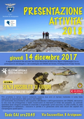 Presentazione attività 2018