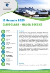 BELLAMONTE - MALGA BOCCHE (ALPE LUSIA) - SCI DISCESA  E CIASPOLATA - 15 gennaio 2023
