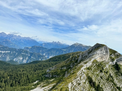 MONTE COPPOLO 2069m - Ferrata Passo dei Sei