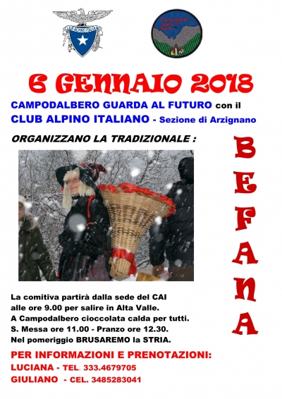 Festività Natalizie e Befana del Cai