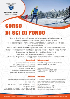 CORSO SCI FONDO 2024