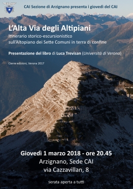 L&#039;Alta Via degli Altipiani