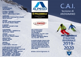 Programma attività invernali 2019 - 2020