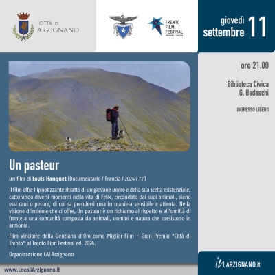"Un Pasteur" - 11 settembre 2025 - Estate In Arzignano